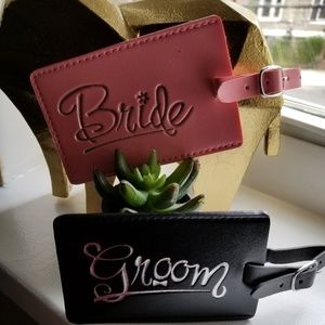 Bride & Broom Luggage Tags